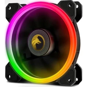 8r Plus 4lü Paket 7renk 1200RPM Sessiz 12CM LED Fan
