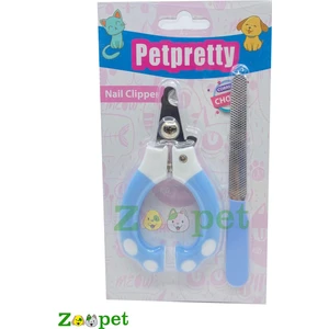 Pet Pretty Kedi ve Köpek Tırnak Makası Mavi
