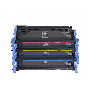 Colour Laserjet 1600 Q6000A-Q6001A-Q6002A-Q6003A 4 Renk Muadil Toner Seti