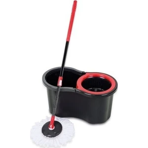 Mop Seti Kırmızı Siyah Mop Plastik