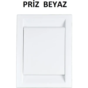 Vakum Prizi - Beyaz
