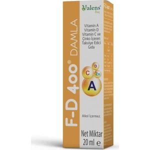 F-D 400 Multivitamin Damla