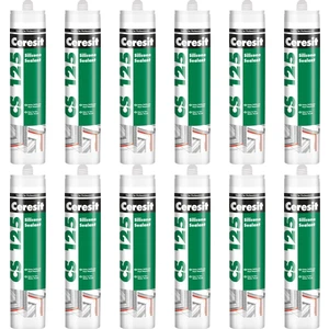 Cs 225 Silikon Mastik Şeffaf 280 gr 12 Adet