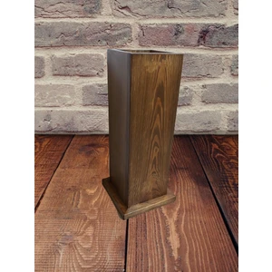 Eymen Süs 40 Cm Ahşap Vazo