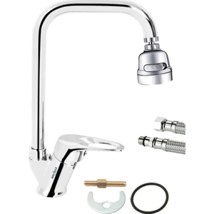 Armilla Armatür 3 Fonksiyonlu Tasarruflu Sıcak Soğuk Su Girişli Mutfak Eviye Musluğu Çeşmesi Batayası