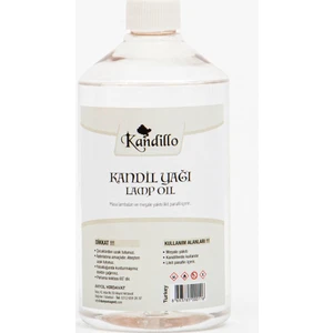 Gaz Lambası Gazı Şeffaf Kandil Yağı Kokusuz Dumansız 750 Ml.