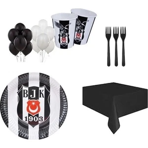 Tgr Home Beşiktaş 8 Kişilik Doğum Günü Paketi Parti Konsepti Süsleri