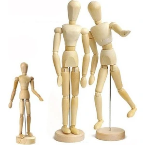 Ahşap Model Manken 14 cm