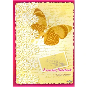 Alfa Defter 60 Yaprak Çizgisiz A5 Defter