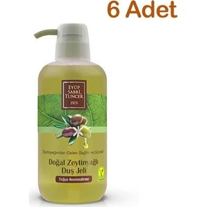 Eyüp Sabri Tuncer Doğal Zeytinyağlı Duş Jeli 600  ml x 6