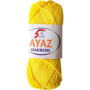 Angel Çanta Akssesuar 100 Gram Polyester Makrome No:5 Sarı