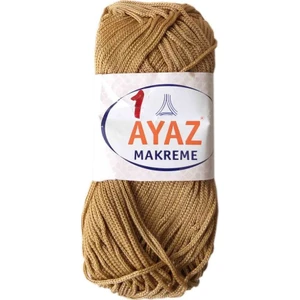 Angel Çanta Akssesuar 100 Gram Polyester Makrome No:1 Sütlü Kahve