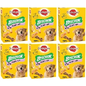 Biscrok Multi Mix Köpek Ödül Bisküvisi 500 gr x 6 Adet