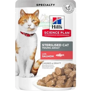 Sterilised Somonlu Pouch Kısırlaştırılmış Kedi Konservesi 12 x 85 Gr. ( 12 Li Paket )