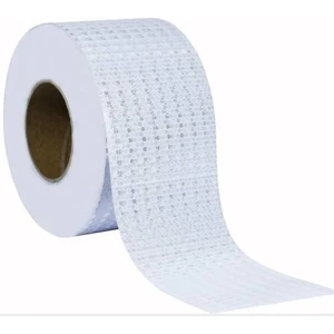 Beyaz Reflektörlü Fosforlu Şerit Bant Ikaz Bandı 10 cm (1 Metre)