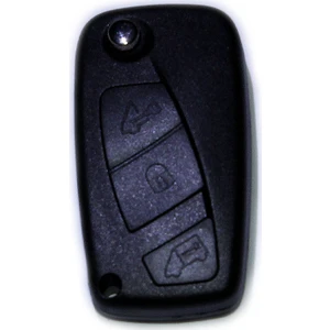 Fiat Linea, Punto, Ducato, Fiorino, Peugeot Bipper, Citroen Nemo Uyumlu 3 Buton  Kumanda Kabı Logolu