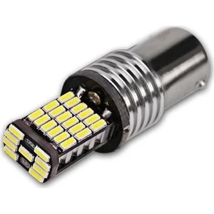 BA15S 1156 P21W 45 LED Geri Vites, Sinyal, Stop Ampulü (2 Adet)