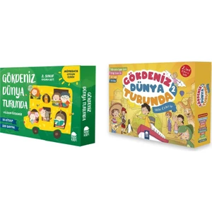Gökdeniz Dünya Turunda 2. Sınıf Okuma Kitapları 2 Set Bir Arada 20 Kitap Set