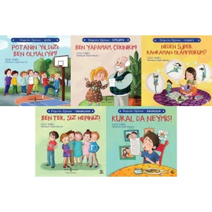 Iş Bankası Değerler Eğitimi 5 Kitap Set (Saygı, Özgüven, Cesaret, Yardımlaşma, Sorumluluk)