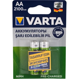 56706 Şarjlı Kalem Pil AA 2100 Mah 1.2 V 2'li