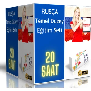 Enine Boyuna Eğitim Rusça Temel Düzey Görüntülü Eğitim Seti