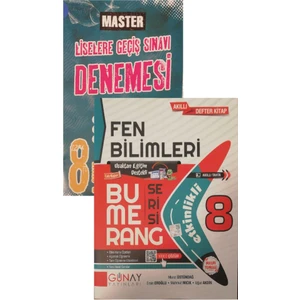Günay Yayınları Gün&Ay Yayınları Bumerang Serisi 8. Sınıf Fen Bilimleri Okyanus Denemeli