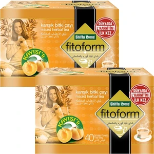 Shiffa Home Fitoform Kayısılı Çay 40 Süzen Poşet x 2 Li