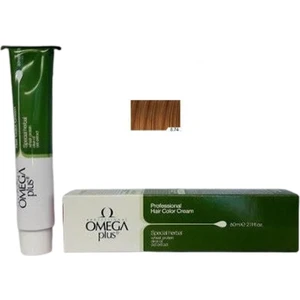 Omega Plus Color Professional Hair Color Cream 60 ml 8,74/mk Hürrem Karamel
