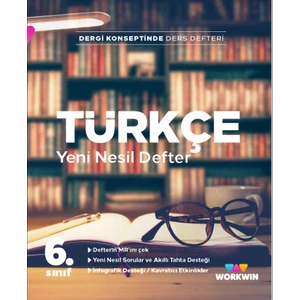 Yayınları 6. Sınıf Türkçe Yeni Nesil Defter