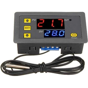W3230 Dijital Sıcaklık Kontrol Cihazı 220V Ac LED Ekran Termostat