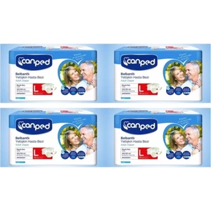 Belbantlı Yetişkin Hasta Bezi 30'lu - Large  4 Paket