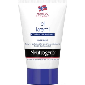 Konsantre Parfümlü El Kremi 100 ml Çok Kuru Ciltler için Hızla Emilim Sağlar