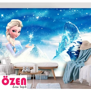 Özel Duvarlar Elsa Karlar Ülkesi  Duvar Kağıdı 18