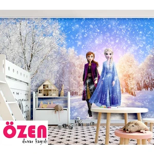 Özel Duvarlar Elsa Karlar Ülkesi  Duvar Kağıdı 19