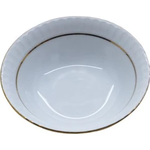 Güral Porselen Mat Yaldızlı Çukur Yemek Tabağı 12'Li Sf17Ck23