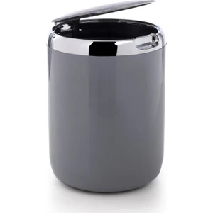 Plastik Kapaklı Çöp Kovası 3 Lt Gri M-E29-07-P