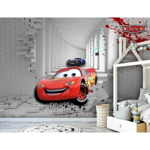 Özel Duvarlar Şimşek Mcqueen Duvar Kağıdı