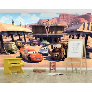 Özel Duvarlar Şimşek Mcqueen Duvar Kağıdı 14