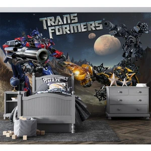 Özel Duvarlar Transformers Robot Arabalar Özel Tasarım Duvar Kağıdı