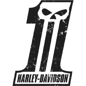 Sticker Atölyesi Harley Davidson Motorcu Sticker - 14018