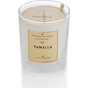 Mois Candle Vanilya Kokulu Şeffaf Cam Bardak Mum