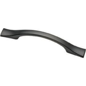 Gül Zirve Kulp Siyah 96 mm Mobilya Çekmece Kapak Siyah Kulp