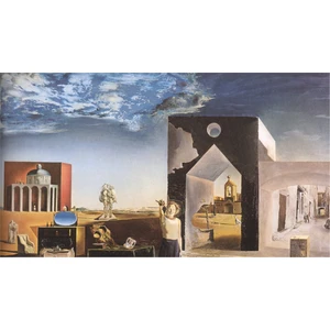 Dali Suburbs Kanvas Tablo