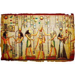 Papirüs Mısır Dönemi Kanvas Tablo