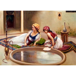 Oryantalist Kanvas Tablo
