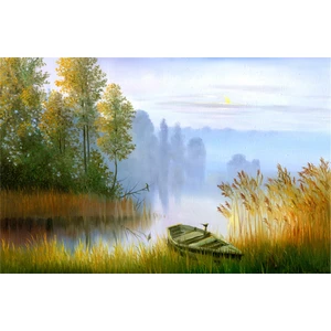 Göl Kanvas Tablo