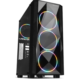 Diamond PRO 600W 4x12cm FRGB Full Akrilik Ön ve Yan Panel USB 3.0 Bilgisayar Kasası (DKCHDIAMONDPRO600)