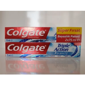 Triple Acton Extra Beyezlık Paketi 2X75 ml