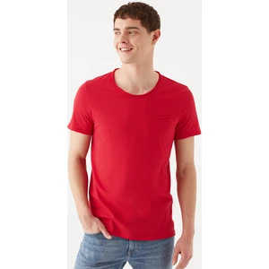 Erkek Kırmızı Basic Tişört 062772-33099
