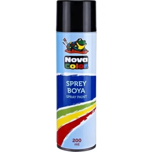Nova Color Sprey Boya Siyah